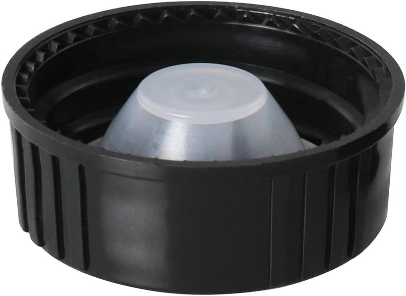 MEETOOT 12pcs Phenolic Resin Cover 28mm Black Poly Seal Screw Caps for Daily Chemicals, Food, Cosmetics Bottles - Image 3